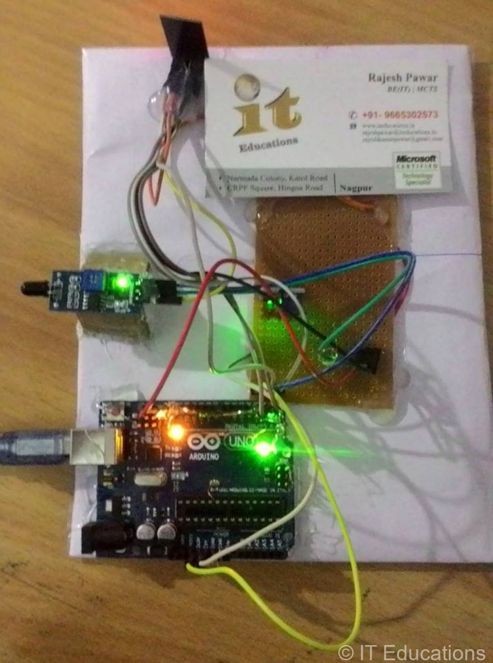 Engineering Project Maker in Nagpur - IOT Based Fire Monitor System